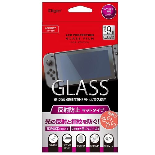 ナカバヤシ GAF-SWIGFLG SWITCH用液晶保護ガラスフィルム