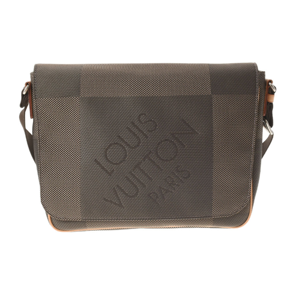 LOUIS VUITTON ルイヴィトン ダミエ ジェアン プチメサジェ テール M93618 ユニセックス キャンバス/レザー ショルダーバッグ ABランク 中古 