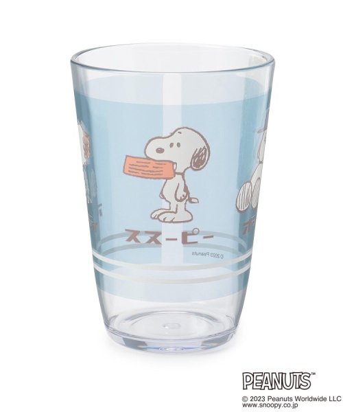 ◆SNOOPY クリアタンブラー 450ml