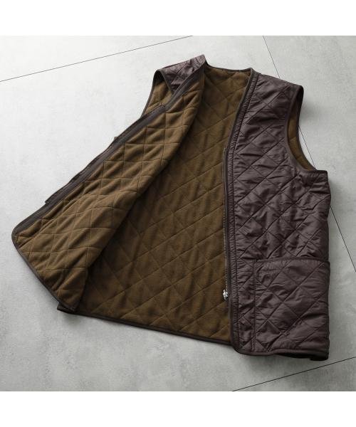 Barbour ベスト polarquilt waistcoat/zip MLI0002