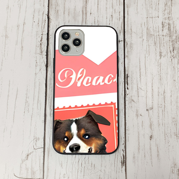 iphoneケース3-5-44 iphone 強化ガラス 犬・いぬ・ワンちゃん 箱11 かわいい アイフォン iface