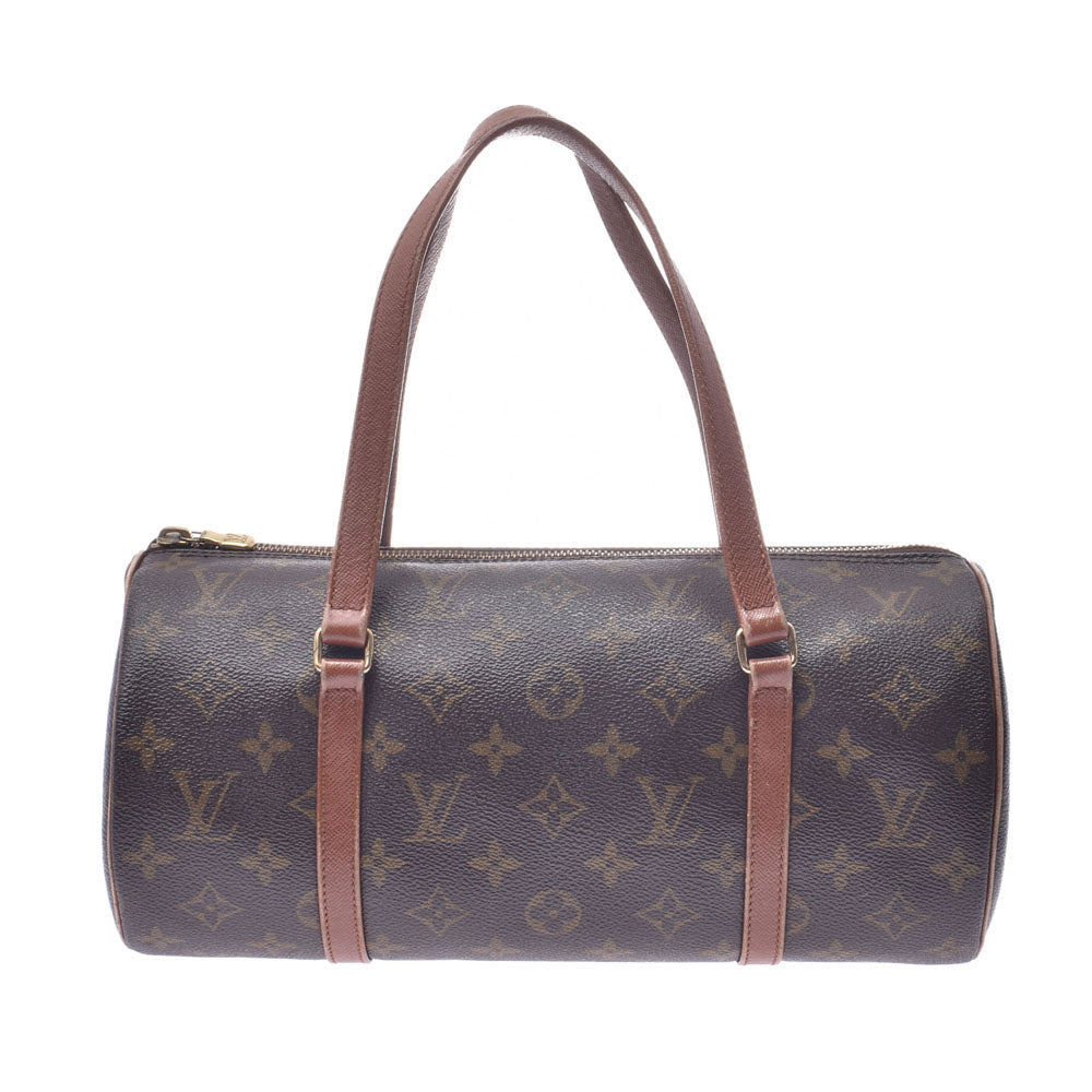 LOUIS VUITTON ルイヴィトン モノグラム パピヨンGM 旧型 ブラウン M51385 レディース モノグラムキャンバス ハンドバッグ Bランク 中古 