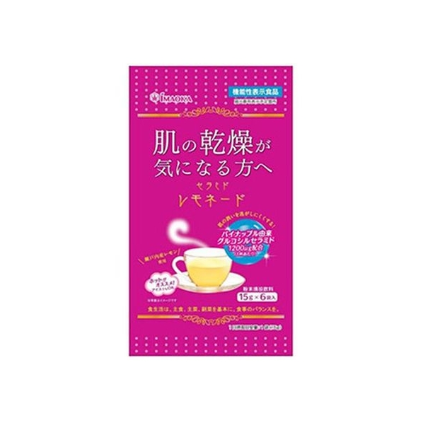 【2025年度カレンダ】今岡製菓 セラミドレモネード 15g×6袋 FCM5674