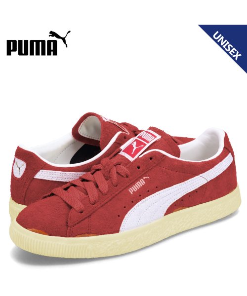 PUMA プーマ スウェード ヴィンテージ ネバーウォーン 3 スニーカー メンズ レディース スエード SUEDE VTG NEVERWORN 3 レッド 3