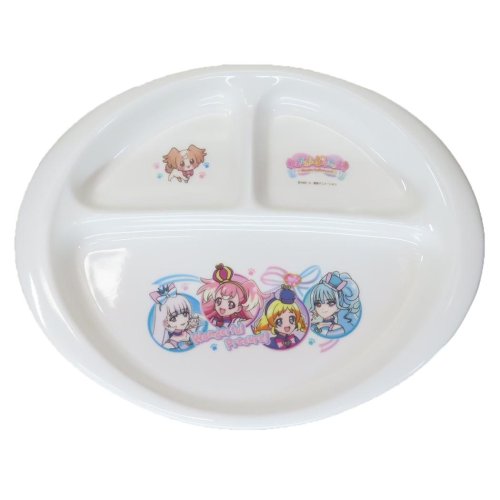 わんだふるぷりきゅあ！ キッズ食器 こどもランチ皿 プリキュア 金正陶器 女の子 子ども 子供 日本製食器 アニメキャラクター グッズ