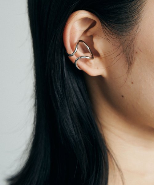 [NICKEL FREE]DOUBLE STRAND EARCUFF