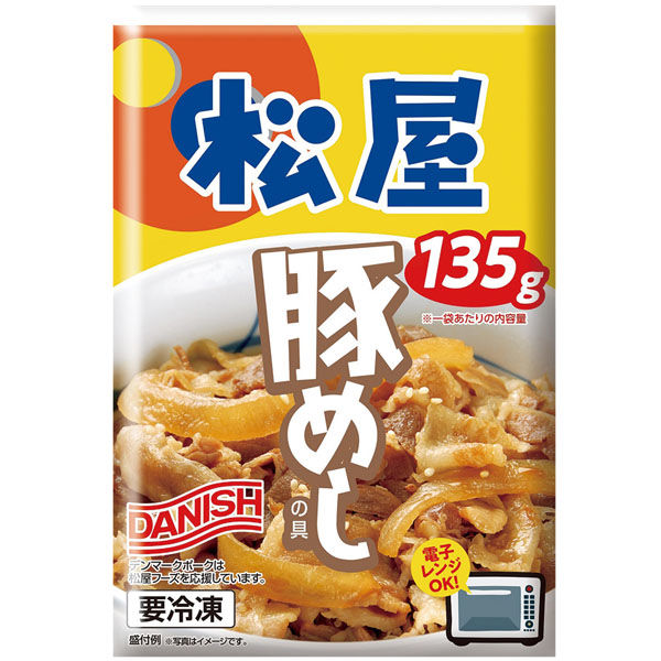 （株）松屋フーズ [冷凍] 松屋 豚めしの具 135g×30個 4580173192161（直送品）