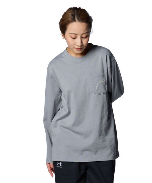 アンダーアーマー/UA HW OVERSIZE GRAPHIC LONG SLEEVE T－SHI･･･