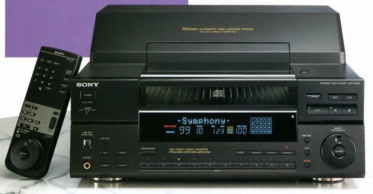 コンパクトディスクプレーヤーCDP-CX100【中古品】