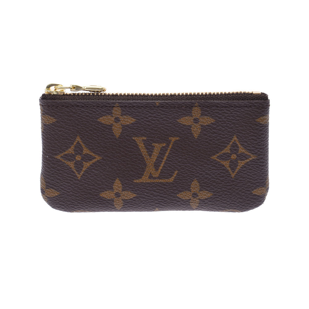 LOUIS VUITTON ルイヴィトン モノグラム ポシェット・クレ 小銭入れ ブラウン M62650 ユニセックス モノグラムキャンバス コインケース 未使用 