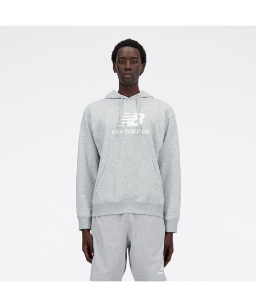 Sport Essentials Stacked Logo スウェットフーディ