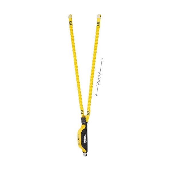 Petzl アブソービカーY 150cm L014AA01 1セット(3本) 236-6490（直送品）