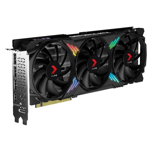 PNY VDCRD、RTX4070、12GB、TRPLFAN、XLR8、RGB、 GPU VCG407012TFXXPB1 1個（直送品）