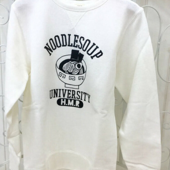 【SALE】　【レディース】NOODLE SOUPトレーナー(オフ)＜日本製＞