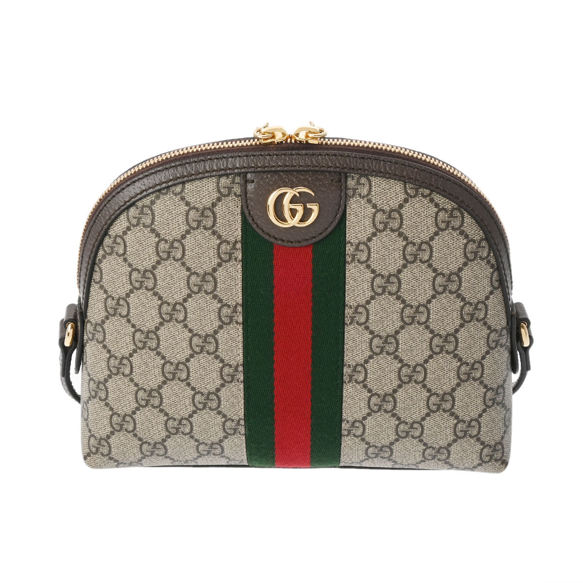 GUCCI グッチ オフィディア GGショルダーバッグ ベージュ ゴールド金具 499621 レディース PVC ショルダーバッグ 新同 中古 