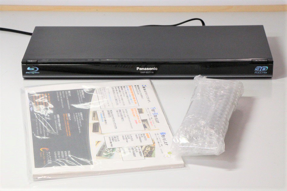 Panasonic ブルーレイディスクプレーヤー DMP-BDT110-K【中古品】