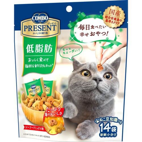 日本ペットフードコンボ プレゼント キャット おやつ 低脂肪42g