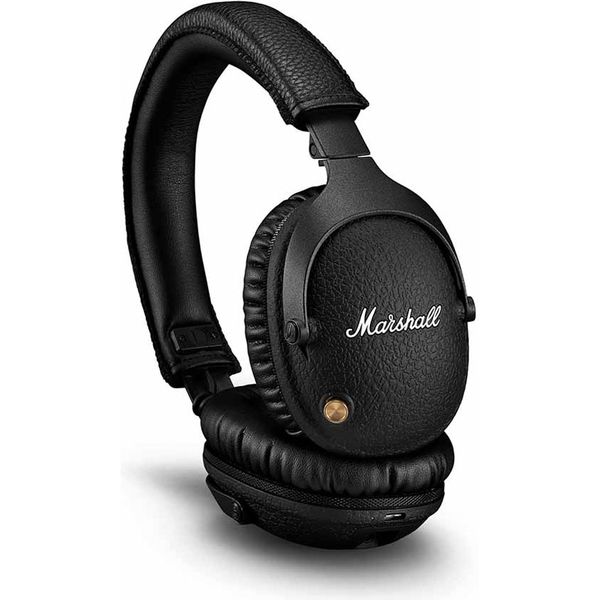 Marshall アクティブノイズキャンセリングワイヤレスオーバーイヤーヘッドホン ブラック Monitor II ANC Black　1個（直送品）