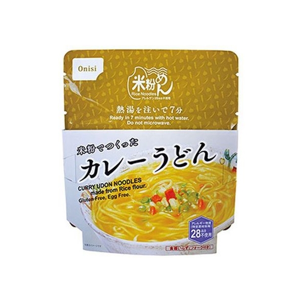 尾西食品 米粉でつくったカレーうどん 73g FCN2584