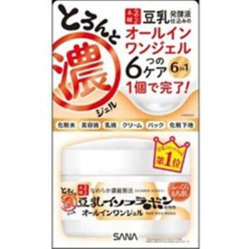 常盤薬品 サナ なめらか本舗 豆乳イソフラボン含有のオールインワンジェル とろんと濃ジェル 100g