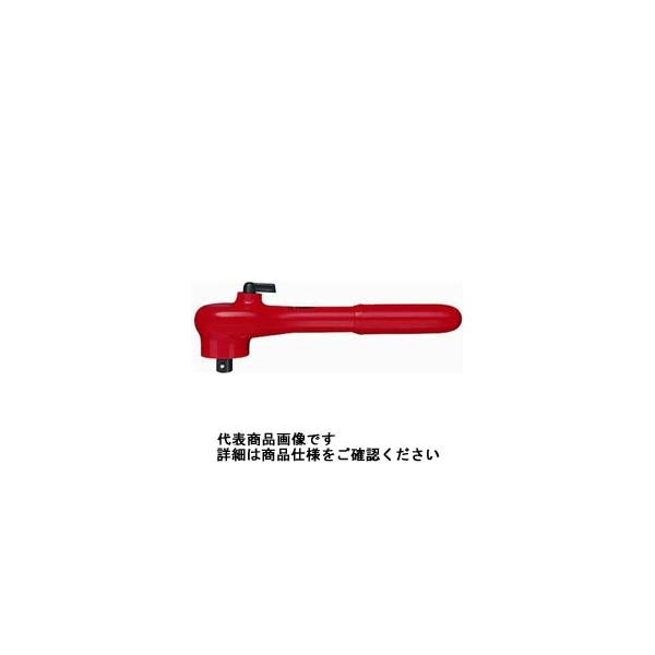 KNIPEX (3/8SQ)絶縁ラチェットハンドル 1000V 9831 1本(1個)（直送品）