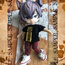 ねんどろいどどーる　服　普通丈　黒色Tシャツ　no.62