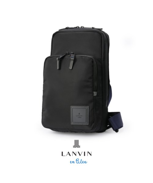 ランバンオンブルー バッグ ボディバッグ ワンショルダーバッグ メンズ ブランド 斜めがけ 撥水 防水 LANVIN en Bleu 541901