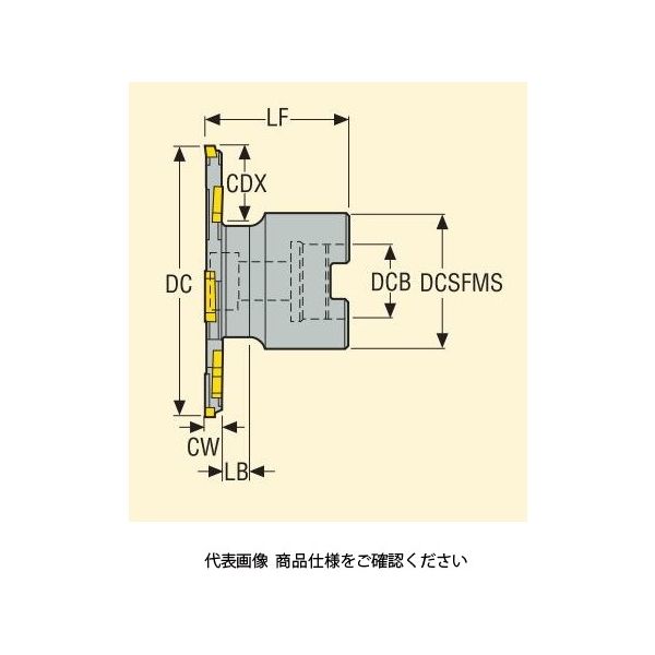 Seco Tools フライス サイドカッタ335.19 R335.19-125 32-7