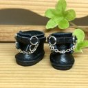 森き　丸厚底チェーンブーツ　一足　miniature boots.