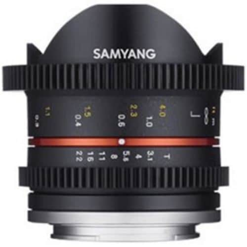 SAMYANG 交換レンズ CINE 8mm T3.1 UMC Fish-eyeII【FUJIFILM Xマウント】