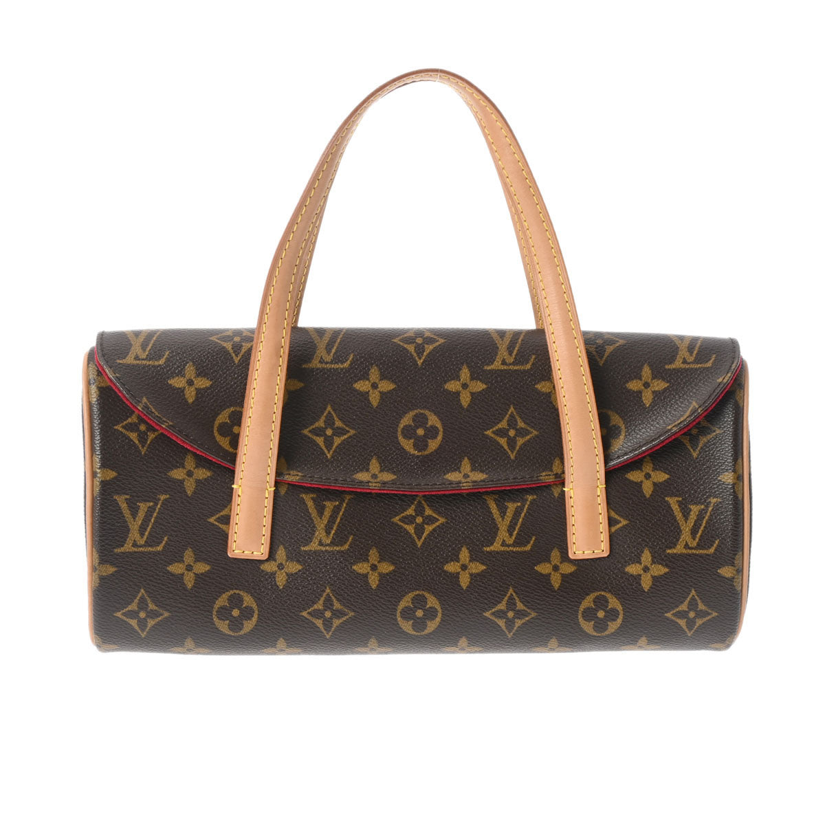 LOUIS VUITTON ルイヴィトン モノグラム ソナチネ  ブラウン M51902 レディース モノグラムキャンバス ハンドバッグ ABランク 中古 