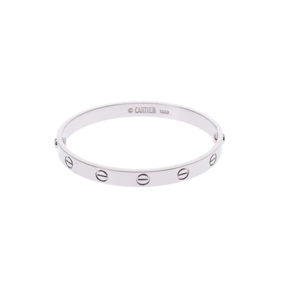 CARTIER カルティエ ラブブレスレット  ユニセックス K18WG ブレスレット Aランク 中古 