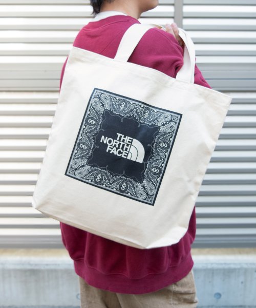 THE NORTH FACE ノースフェイス COTTON CANVAS TOTE コットン キャンバス トート バッグ A4可