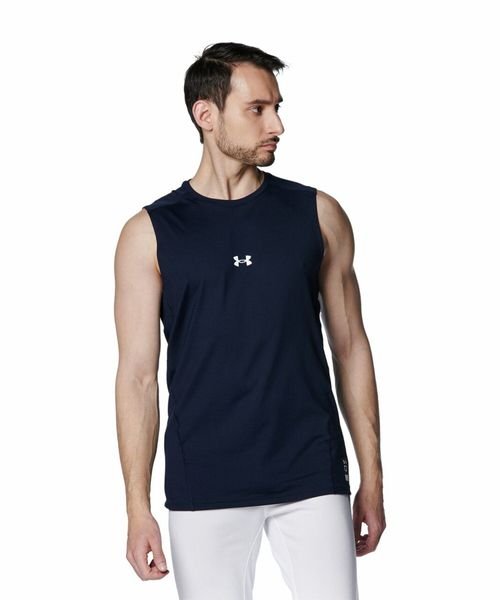 UA Heatgear Comfort Fitted Sleeveless Crew Shirt