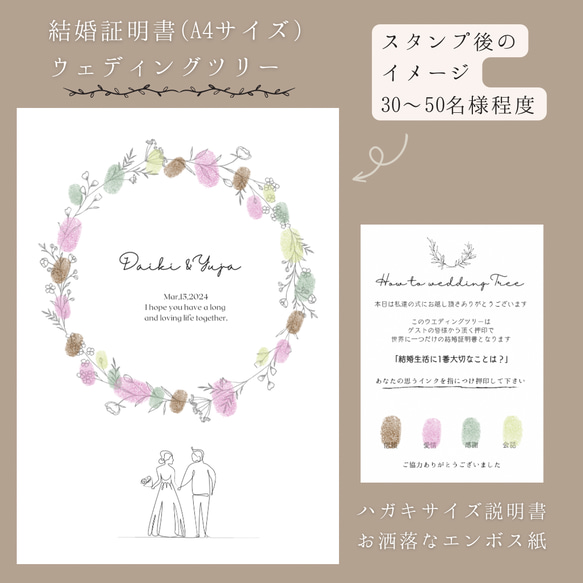 結婚証明書　ウエディングツリー