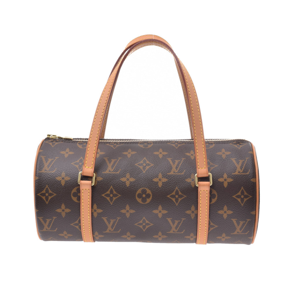 LOUIS VUITTON ルイヴィトン モノグラム パピヨンPM ブラウン M51386 レディース モノグラムキャンバス ハンドバッグ Bランク 中古 