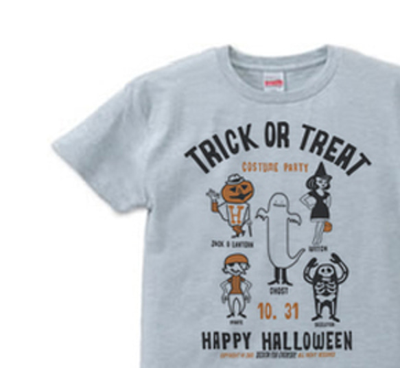 TRICK OR TREAT　S～XL　Tシャツ【受注生産品】