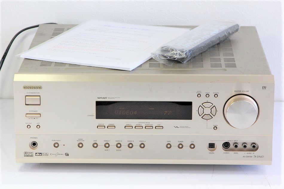 ONKYO オンキョー TX-SA601 6ch AVサラウンドアンプ 【中古品】