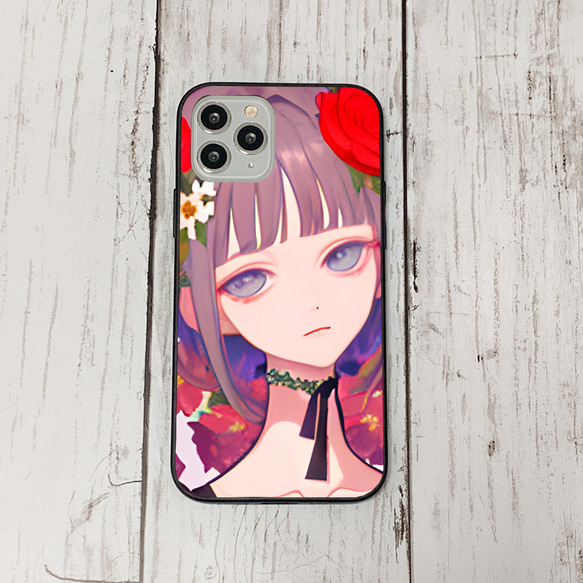 iphonecase4-4_38 iphone 強化ガラス お花(ic) アイフォン iface ケース