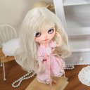 BJD 人形 ドール用ウィッグ カツラ 耐熱 ハンドメイドzxww-349