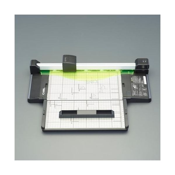 エスコ 365x517mm デスクカッター(A4/50枚/折畳式) EA762EB-36 1台（直送品）