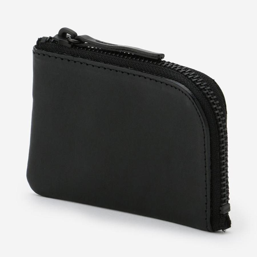 eauk LEATHER KEY WALLET BLACK