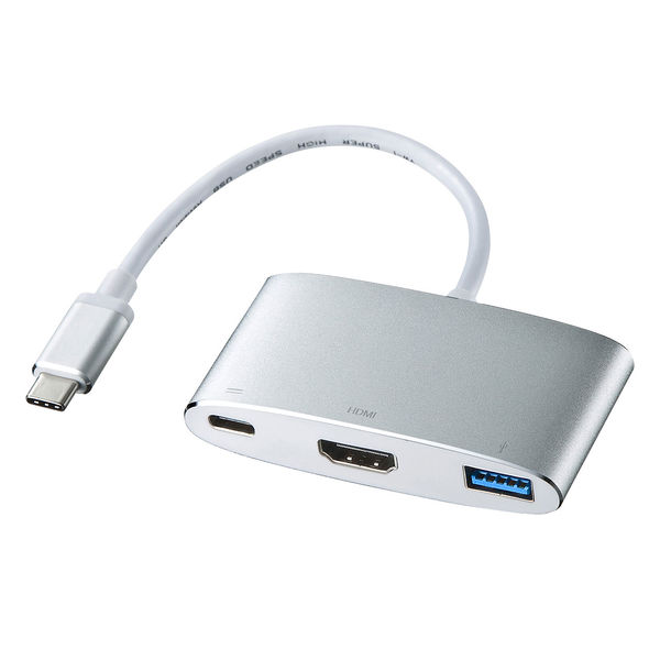 サンワサプライ USB Type C-HDMIマルチ変換アダプタ