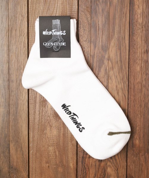 【63】【WT22158－GC】【WILD THINGS×GLEN CLYDE】CORDURA SHORT SOCKS