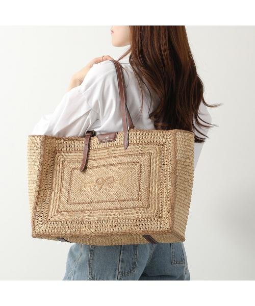 ANYA HINDMARCH かごバッグ E/W Bow Tote 190572