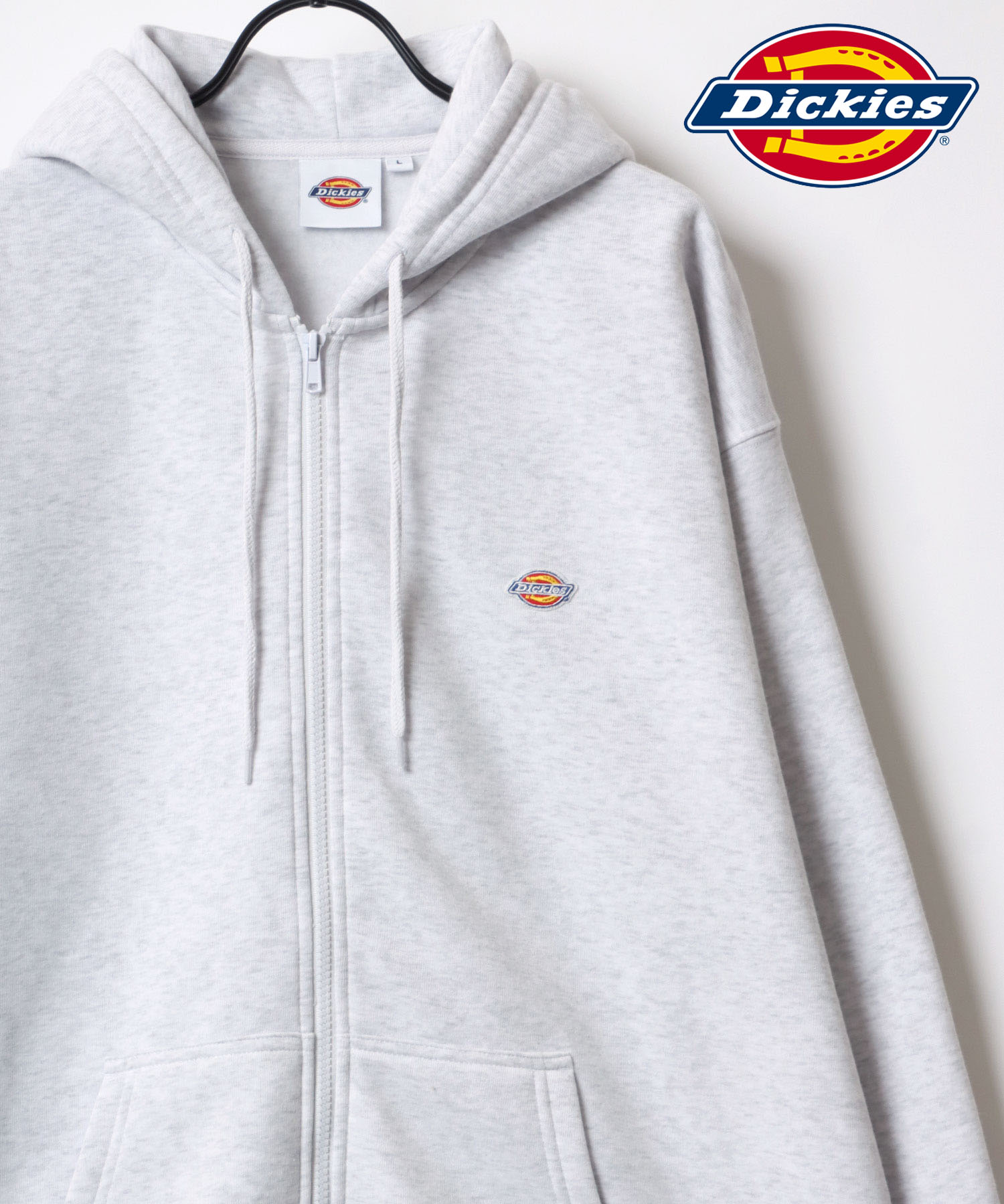 ラザル/【Lazar】Dickies/ディッキーズ 別注 オーバーサイズ 裏起毛 ミニロゴワッペン･･･