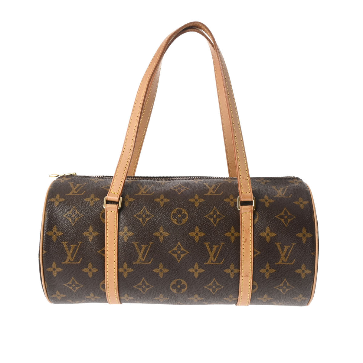 LOUIS VUITTON ルイヴィトン モノグラム パピヨン GM ブラウン M51385 レディース モノグラムキャンバス ハンドバッグ Bランク 中古 