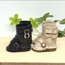 森き　2ストラップエンジニアブーツ　一足　　miniature boots.