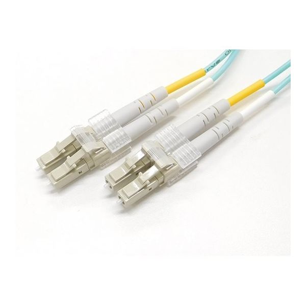 エイム電子 OM3光ファイバーケーブル 5m AFP2-DLC/DLC-10G-50-05 1本 64-1246-37（直送品）