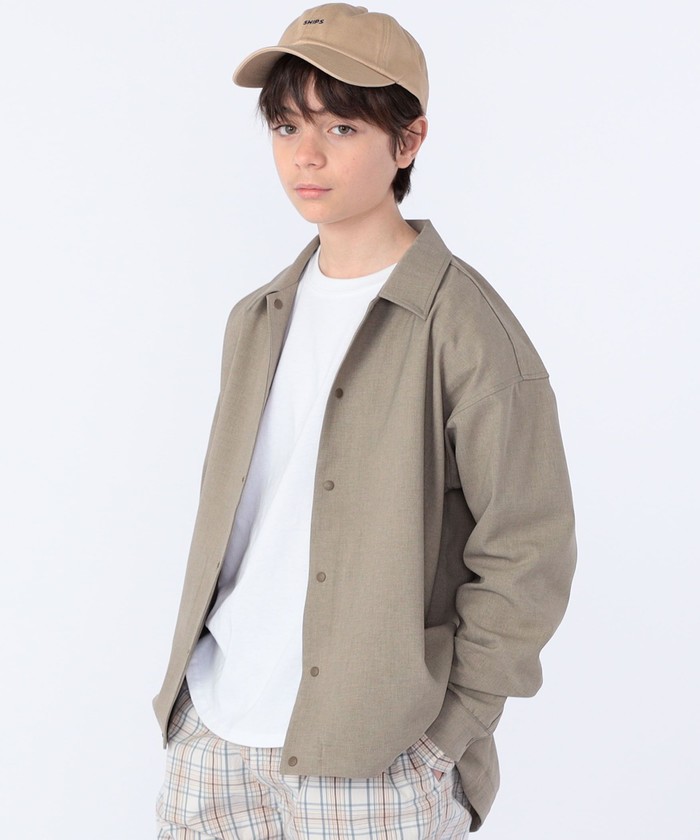 シップスキッズ/SHIPS KIDS:145～160cm / ドローストリング シャツ